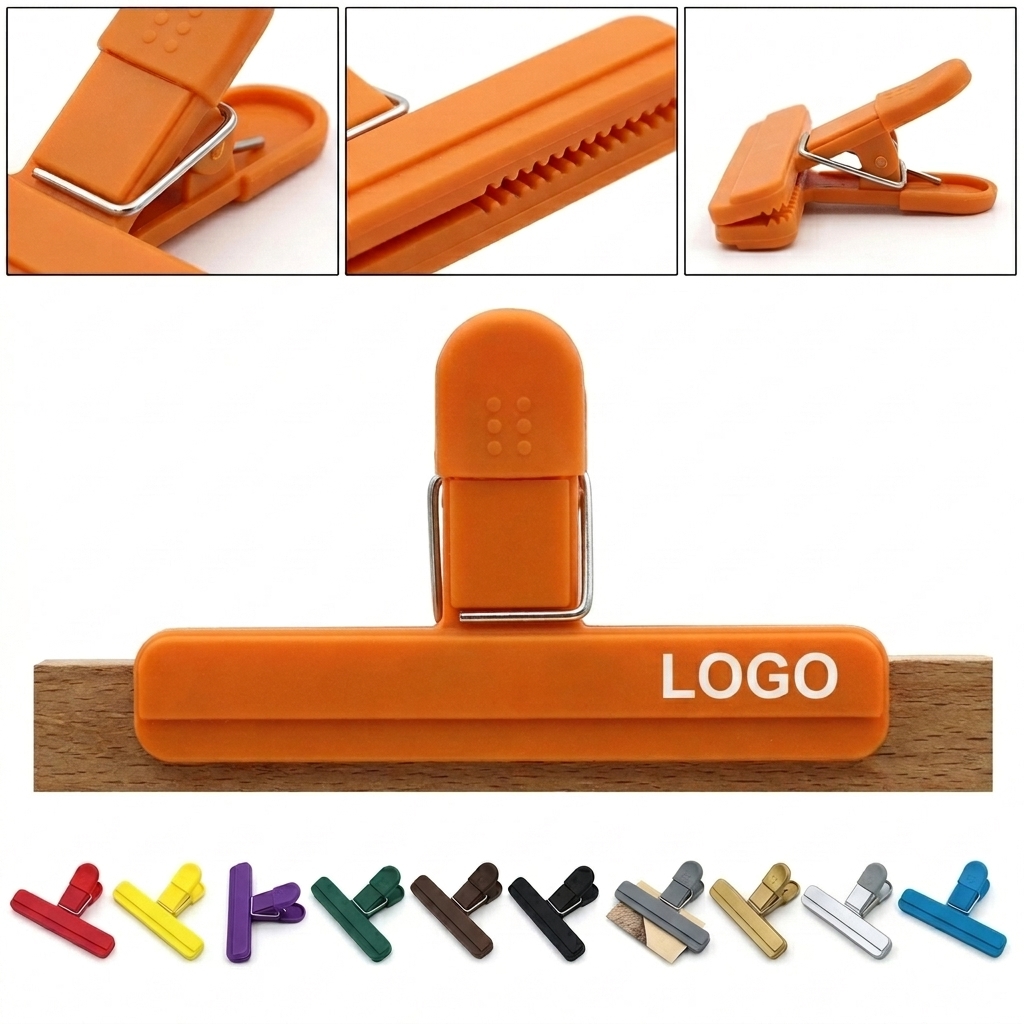 Durable Snack Bag Clips with Strong Grip Seal