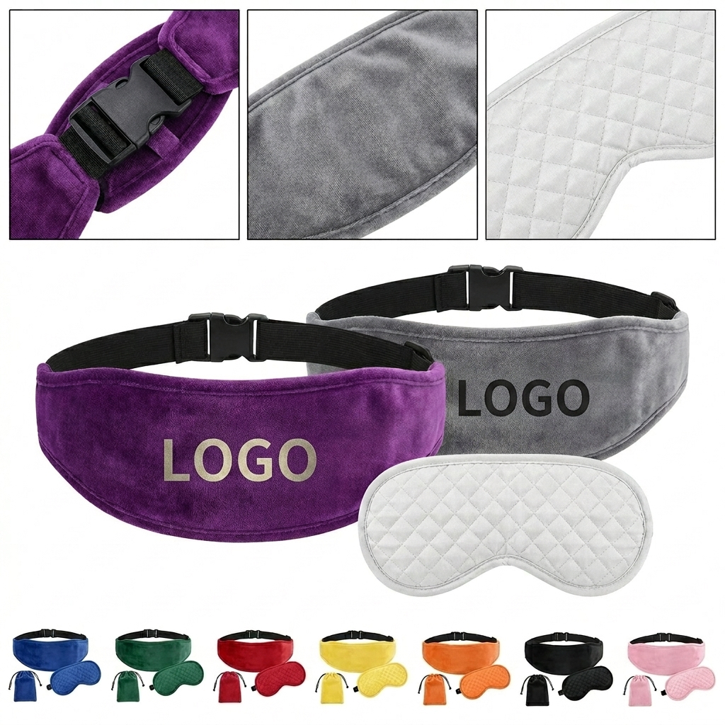 Dual-Use Cooling Weighted Eye Mask for Sleeping, Blocks Light and Soothes Puffy Eyes