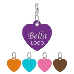 Custom Engraved Metal Pet ID Tag