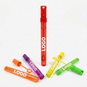Children's Bubble Wand with Non-Toxic Solution - 4oz Rainbow Wand for Hand-Eye Coordination Play