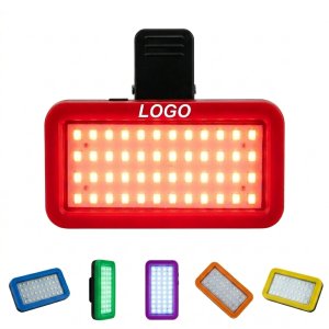 Clip-On RGB Multi-Color Phone Selfie Light